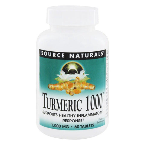 SOURCE NATURALS TURMERIC 1000 60. TABS