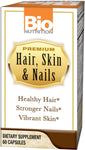 BIO NUTRITION HAIR, SKIN & NAILS 60 CAPS