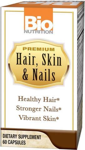 BIO NUTRITION HAIR, SKIN & NAILS 60 CAPS