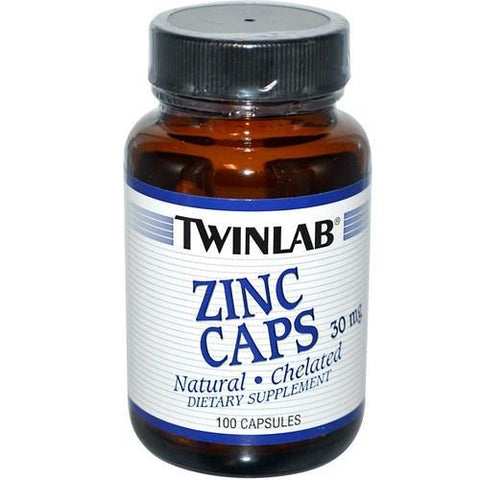 TWINLAB ZINC 30 MG 100 CAP