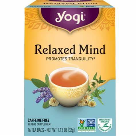 YOGI TEAS RELAXED MIND ORG 16BAGS