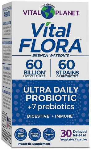 VITAL PLANET VITAL FLORE ULTRA DAILT PROBIOTIC + 7 PREBIOTICS