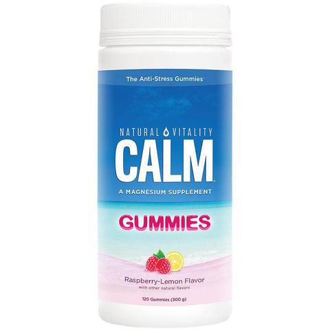 NATURAL VITALITY NATURAL CALM GUMMIES RASPBERRY LEMON 120CT