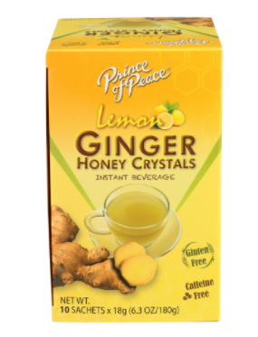 PRINCEOF GINGER HONEY LEMON CRSTLS 10BG