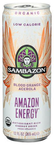 SAMBAZON AMAZON ENERGY BLD ORANGE 12OZ