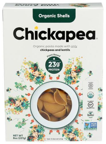 CHICKAPEA ORGANIC SHELLS
