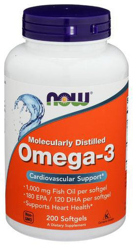 NOW OMEGA-3 200 SG