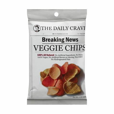 THE DAILY CRAVE  VEGGIE CHIP 1OZ