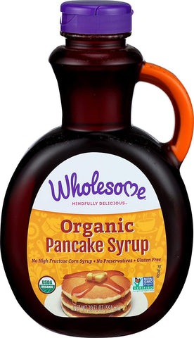 WHOLESOME PANCAKE SYRUP ORG 20 OZ