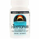SOURCE NATURALS LTRYPTOPHAN & B6 500MG 60TABS