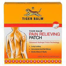 TIGER BALM PAIN RELIEVING PATCH