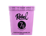 REBEL ICE CREAM PEANUT BUTTER CARAMEL CHIP 1PT