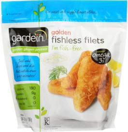 GARDEIN GOLDEN FISHLESS FILETS 10.10 OZ