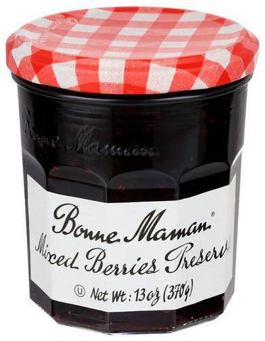 BONNE MAMAN MIXED BERRIES 13OZ