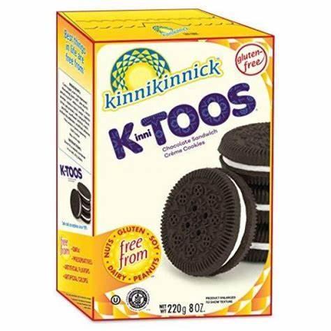KINNIKINNICK KTOOS COOKIES CHOCOLATE 8OZ