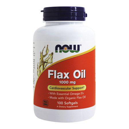 NOW FLAX OIL 100 SG