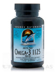 SOURCE NATURALS OMEGA 3 1125  60 SG