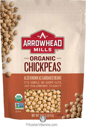 ARROWHEAD MILLS ORGANIC CHICKPEAS