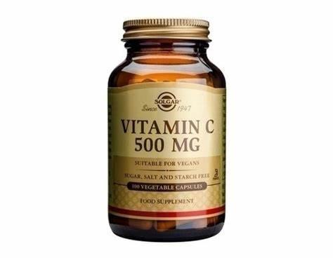 SOLGAR VITAMIN C 500MG