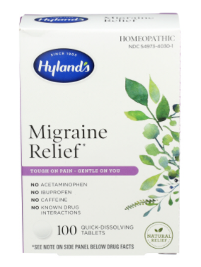 HYLANDS MIGRAINE PAIN RELIEF 100TB