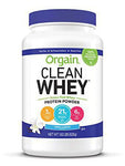 ORGAIN WHEY PROTEIN VANILLA 1.82 LB