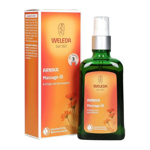 WELEDA ARNICA MUSCLE MASSAGE OIL 3.4OZ
