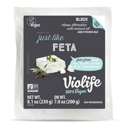 VIOLIFE GREEK FETA BLOK VEGAN 7.05OZ