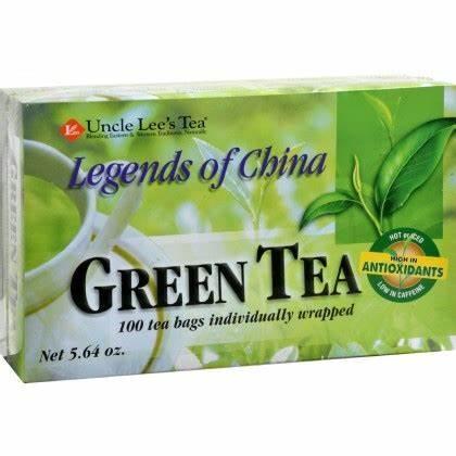 UNCLE LEES TEA GREEN TEA 100BAGS