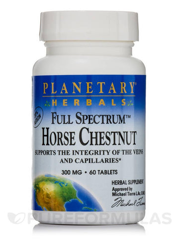 PLANETARY HERBALS HORSE CHESNUT VEIN STRENGHT 42 TABS