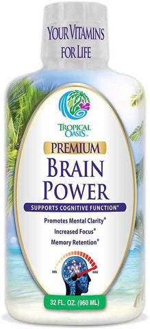 TROPICAL OASIS BRAIN POWER 32OZ