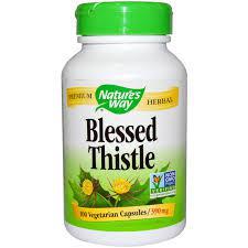 NWAY BLESSED THISTLE HERB ORG 390MG 100 VEGCAPS