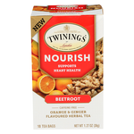 TWININGS ORANGE GINGER NOURISH TEA 18TB