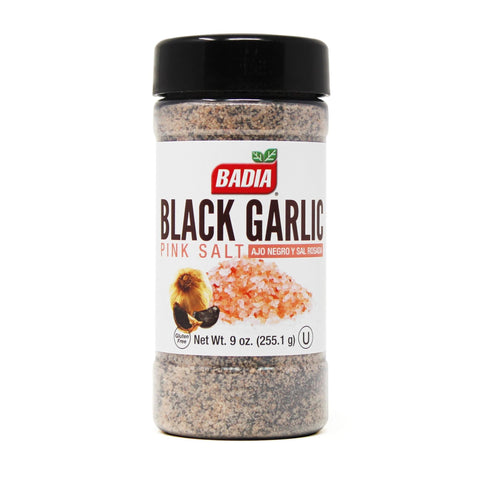 BADIA BLACK GARLIC PINK SALT 9OZ