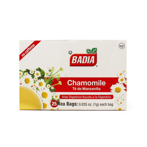 BADIA TEA CHAMOMILE 25 BAGS