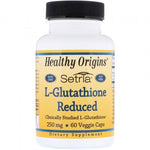 HEALTHY ORIGINS L GLUTATHIONE 250MG 60VC