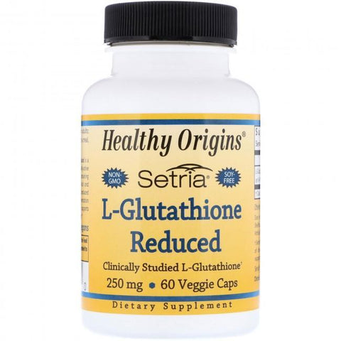 HEALTHY ORIGINS L GLUTATHIONE 250MG 60VC