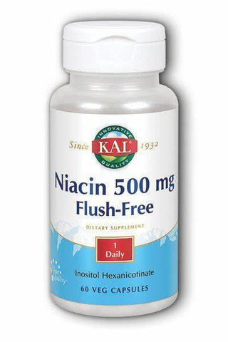 KAL NIACIN FLUSH FREE 500MG 60VC