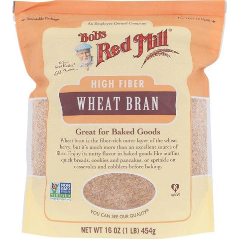 BOBS WHEAT BRAN 16OZ