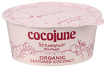 COCOJUNE YOGURT STRW-RHUBR 4OZ