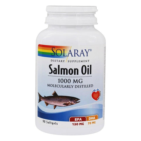 SOLARAY SALMON OIL 1000MG 90SG