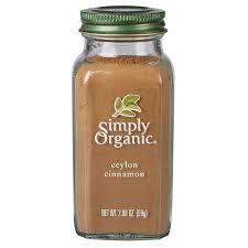 SIMPLYORG CINNAMON CEYLON ORG 2.08OZ