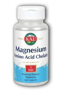 MAGNESIUM AMINO ACID CHELATED KAL 100 TABS