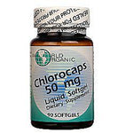 WORLD ORGANIC CHLORO CAPS 50 MG