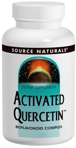 SOURCE NATURALS ACTIVATED QUERCETIN 50 TABS