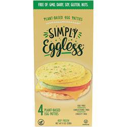 SIMPLY EGGLESS EGG PATTIES PLANT 8OZ