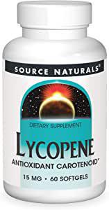SOURCE NATURALS LYCOPENE 15MG