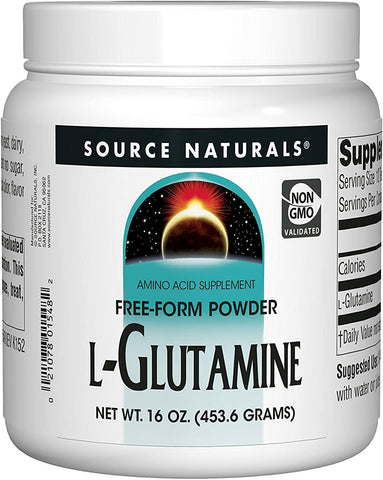 SOURCE NATURALS L GLUTAMINE 16 OZ