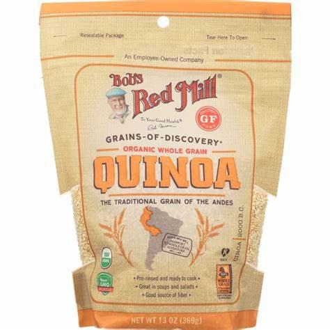 BOBS QUINOA WHITE ORGANIC 13OZ