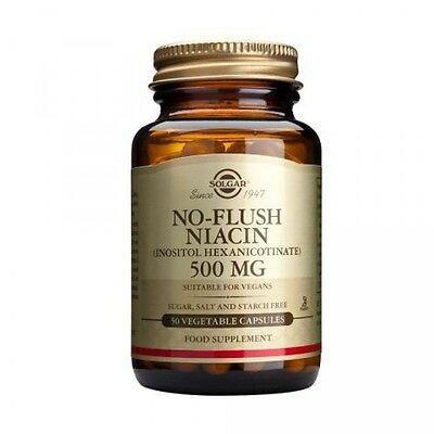 SOLGAR NO-FLUSH NIACIN 500MG