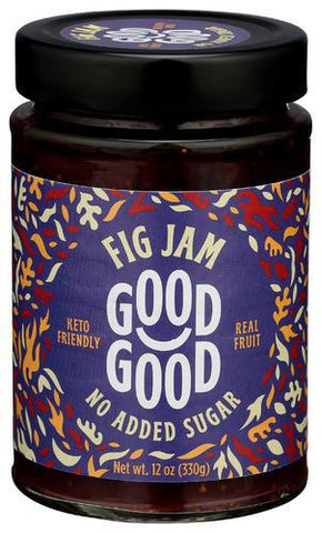 GOOD FOOD JAM FIG 12OZ